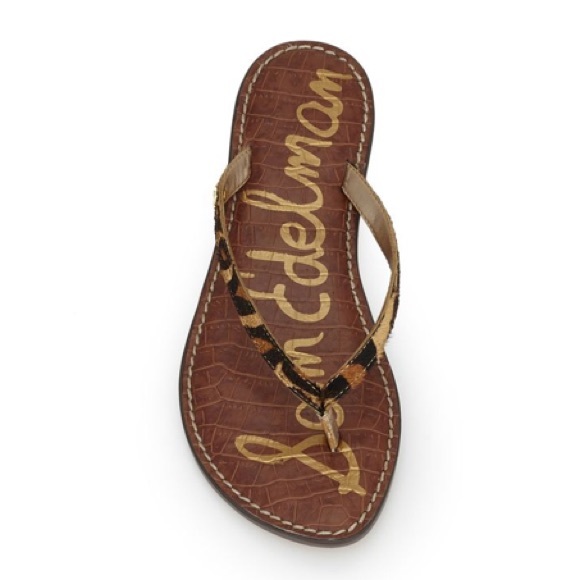Sam Edelman Shoes - SAM EDELMAN Gracie Leopard Flip Flop